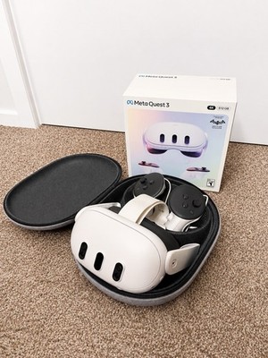 Meta Quest 3 Standalone VR Headset 512GB 120Hz Refresh Rate, White