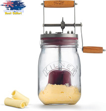 Glass Butter Churner with Gift Box, 19x13x30cm, Multicolor Kitchen Tool