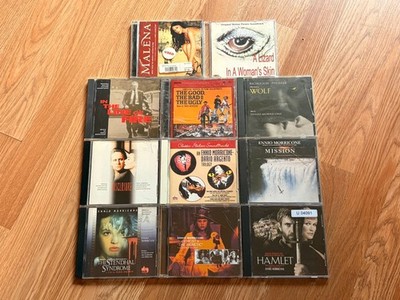 10-CD Ennio Morricone Soundtrack Collection - Hamlet, Wolf, Disclosure, Argento
