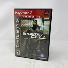 Splinter Cell (PS2) - Complete - Untested - Greatest Hits Case