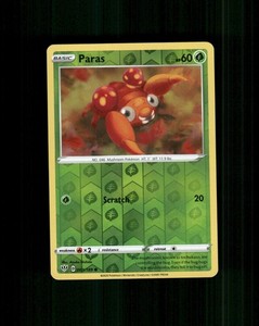 Paras Pokemon Card