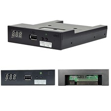 Black 3.5" SFRM72-TU100K USB Floppy Drive Emulator for 720KB Electronic Organ