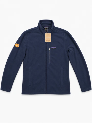 HRT Hudson River Trading Patagonia Navy Full Zip Fleece Jacket New with Tags - product listing photo