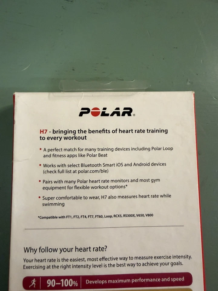 POLAR H7 Heart Rate Bluetooth NEW M-XXL 92053179 / 92053175 - Image 3 of 4