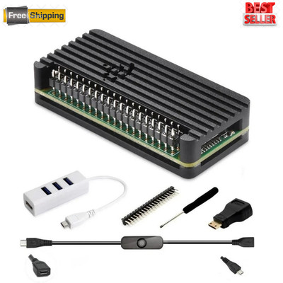 Raspberry Pi Zero 2 W Case Kit with Raspberry Pi Zero 2 W Case Power Supply