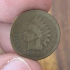 1877 Indian Head Small Cent BN Circulated Business Strike Philadelphia