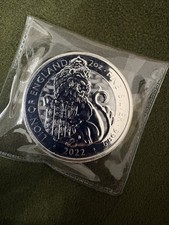 Queens Beasts Lion of England 2 oz Pure Silver Coin