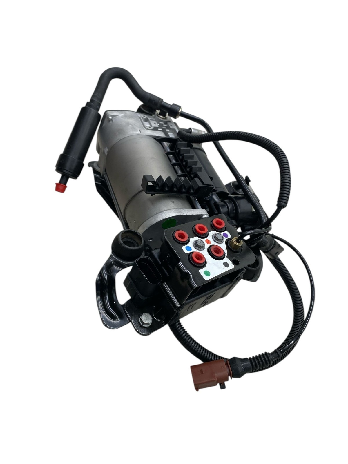 2015 BENTLEY CONTINENTAL AIR SUSPENSION COMPRESSOR W/ VALVE BLOCK AFTERMARKET