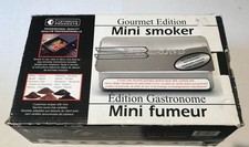 Cameron's Edición Gourmet Acero Inoxidable Mini Estufa Ahumador Resistente NUEVO