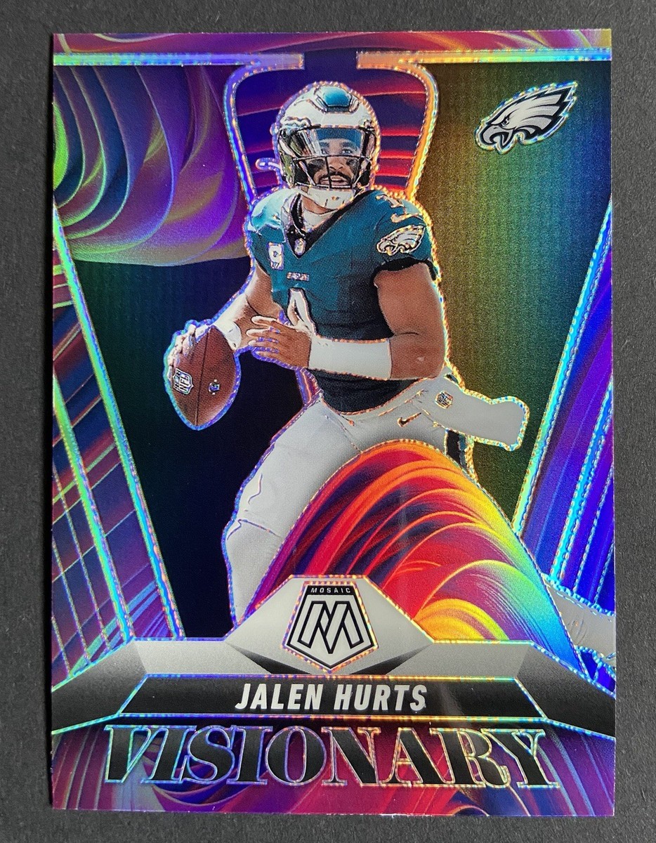2025 Panini Mosaic Visionary Prizm Jalen Hurts CASE HIT