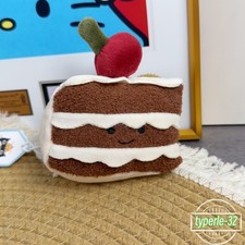 Jellycat Soft fluffy Amuseable Pretty Patisserie Gateaux Plush Keychain Toy 3.9i