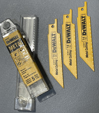 DeWalt dw4807 lot of 3 metal cutting blades 14 TPI  4 INCH METAL CUTTING BLADES