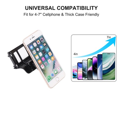 Magnetic Type Car Air Vent Cell Phone Bracket Mobile Holder For Lexus ES 2025+ - Picture 11 of 11