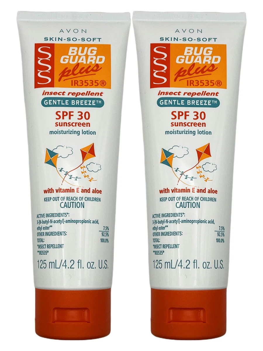 Skin So Soft Bug Guard Plus IR3535 with SPF 30 Sunscreen | 4.2 fl oz 2 Pack