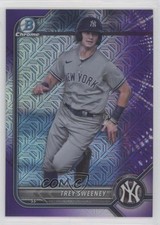 2022 Bowman Chrome Prospects Mega Box Purple Mojo Refractor Trey Sweeney 0u9