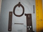Antique Scythe Hay Grain Sickle Farm Tool Long Blade Attachment Hardware Only — photo 3