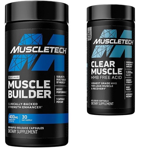 Muscle Builder Supplement with Peak ATP & HMB - 72 Capsules for Men & Women - Picture 2 of 8