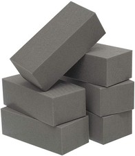 Crafare 6pc Dry Floral Foam Bricks 8.8LX4.3WX2.75H Florist Foam Blocks for Ar...