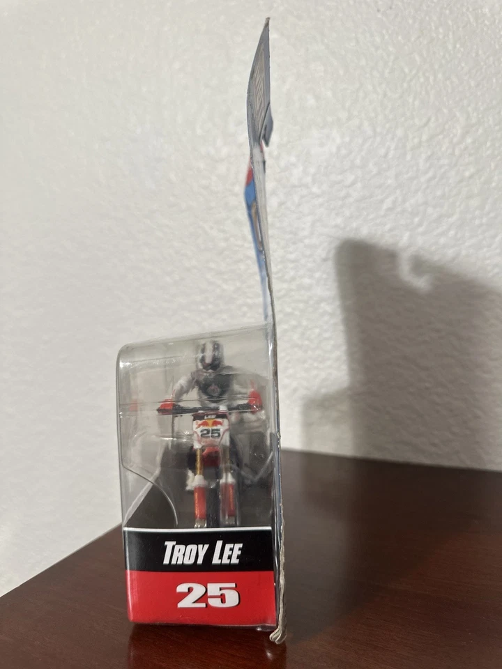 Hot Wheels Moto Honda Troy Lee #25 2007 Dirt Bike Toy Motocross Mattel New Rare - Image 4 of 4