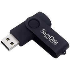 USB Flash Drive 8GB 1 Pack USB 2.0 Thumb Drive Swivel Memory Stick Data Stora...