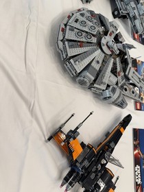 Rare LEGO Star Wars Lot | Falcon, Poe&rsquo;s X-Wing, Kylo Ren Shuttle, Transporter