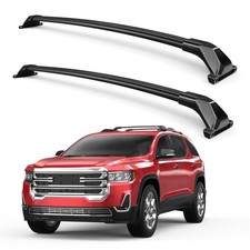 Roof Rack Cross Bars Aluminum Compatible for 2017-2023 GMC Acadia Rooftop Lug...