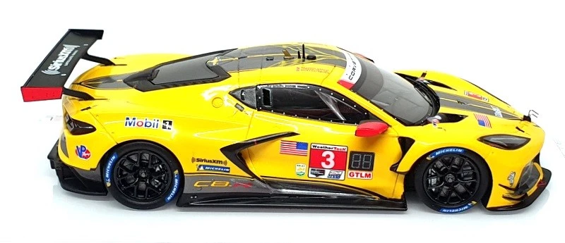 TSM 1/43 Scale TSM430512 - Chevrolet Corvette C8.R #3 24H Daytona 2020 - Yellow - Image 3 of 4