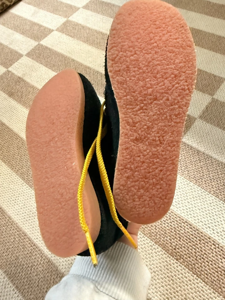 Clarks Original Pokemon Wallabee Mist Pikachu Suede Black Boot Shoe Kids US 10 - Image 2 of 4