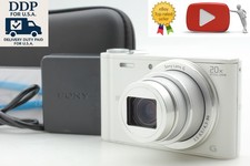w/ Charger Near MINT Sony Cyber-shot DSC-WX300 White Digital Camera From JAPAN