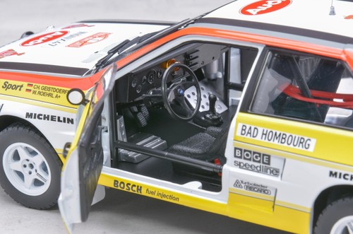 1:18 Sunstar Audi Quattro A2 WRC Rally Car Alloy Model - Picture 9 of 18