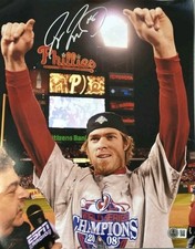 Jayson Werth Signed Philadelphia Phillies 11x14 Photo AUTOGRAPH BAS Hologram 