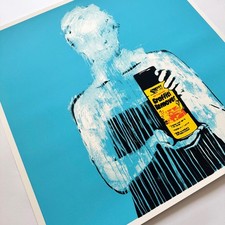 Dolk "Graffiti Remover" Hand Signed Screen Print - 2013