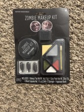 Zombie Costume Make Up Kit New  