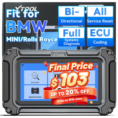 2026 XTOOL IP500 For BMW/MINI All System Bidirectional OBD2 Diagnostic Scanner