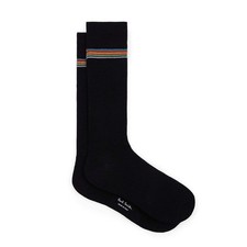 Image of Paul Smith Knight Signature Stripe Socks Black