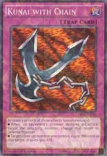 Kunai with Chain - BP03-EN210 - Shatterfoil - 1st Edition - Damaged - Battle Pac