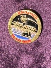 NASA EXPLORER Satellite, original vintage col...