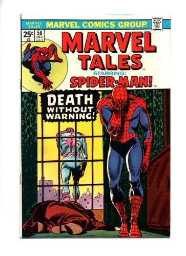 MARVEL TALES #56 VF+ 8.5 REPRINTS AMAZING SPIDER-MAN #75 STAN LEE/JOHN ROMITA