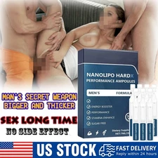 2025 New NanoLipo HardX Performance Ampoules - Men's Energy Booster Performance