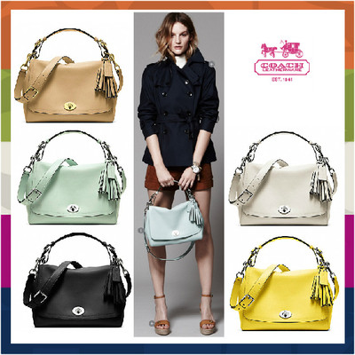 COACH 　バッグ NWT Coach Coach Legacy Leather Romy Top Handle Handbag 22383