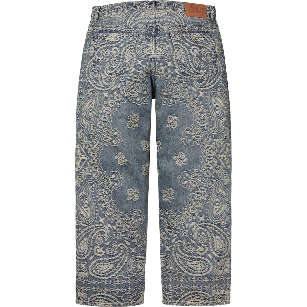 Supreme Bandana Jacquard Baggy Jean 3colors SS25 | eBay Supreme Bandana Jacquard Baggy Jean 3colors SS25 | eBay