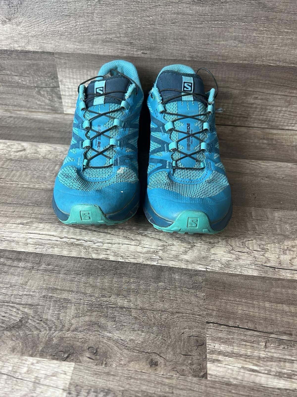 Scarpe da trail running Salomon Vibe donna US 10 Ride blu ortolite