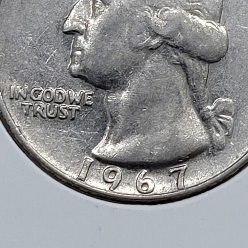 1967-p Washington Quarter DDO&DDR - Picture 10 of 13