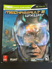MechAssault 2: Lone Wolf Prima Official Game Strategy Guide Microsoft Xbox
