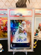 ⭐️ DAK PRESCOTT 2016 PANINI PRESTIGE XTRA POINT PSA 9 RC AUTO GRADED CARD 🔥📈