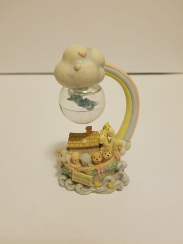 Precious Moments 4" Noah's Ark Figurine With Water Ball & Rainbow From Enesco - Picture 1 of 3