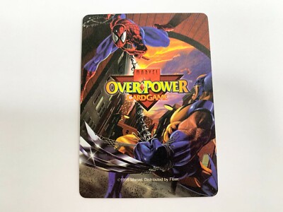 Gambit Marvel OverPower Character Card (3 Grid) | eBay