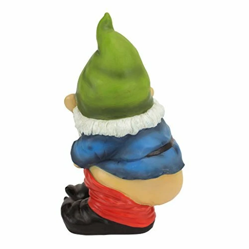 Garden Gnome Statue Stinky The Garden Gnome Naughty Gnomes Mooning Gnomes Statu - Picture 5 of 5
