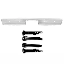 1967 1968 1969 1970 1971 972 Chevy Pickup Truck Rear Bumper & Brackets Fleetside