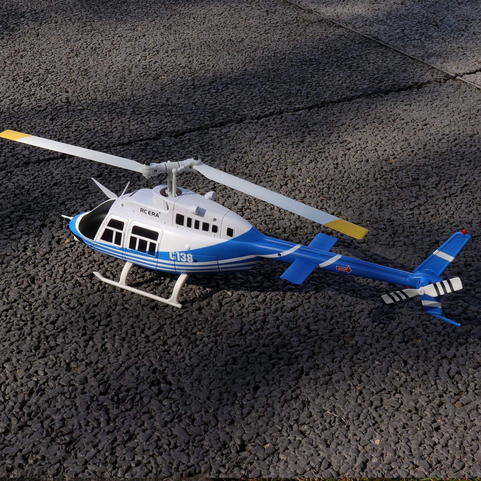 MetaHrystynx RC ERA C138 Bell 206 No Aileron Elicottero, 1/33 - Foto 10